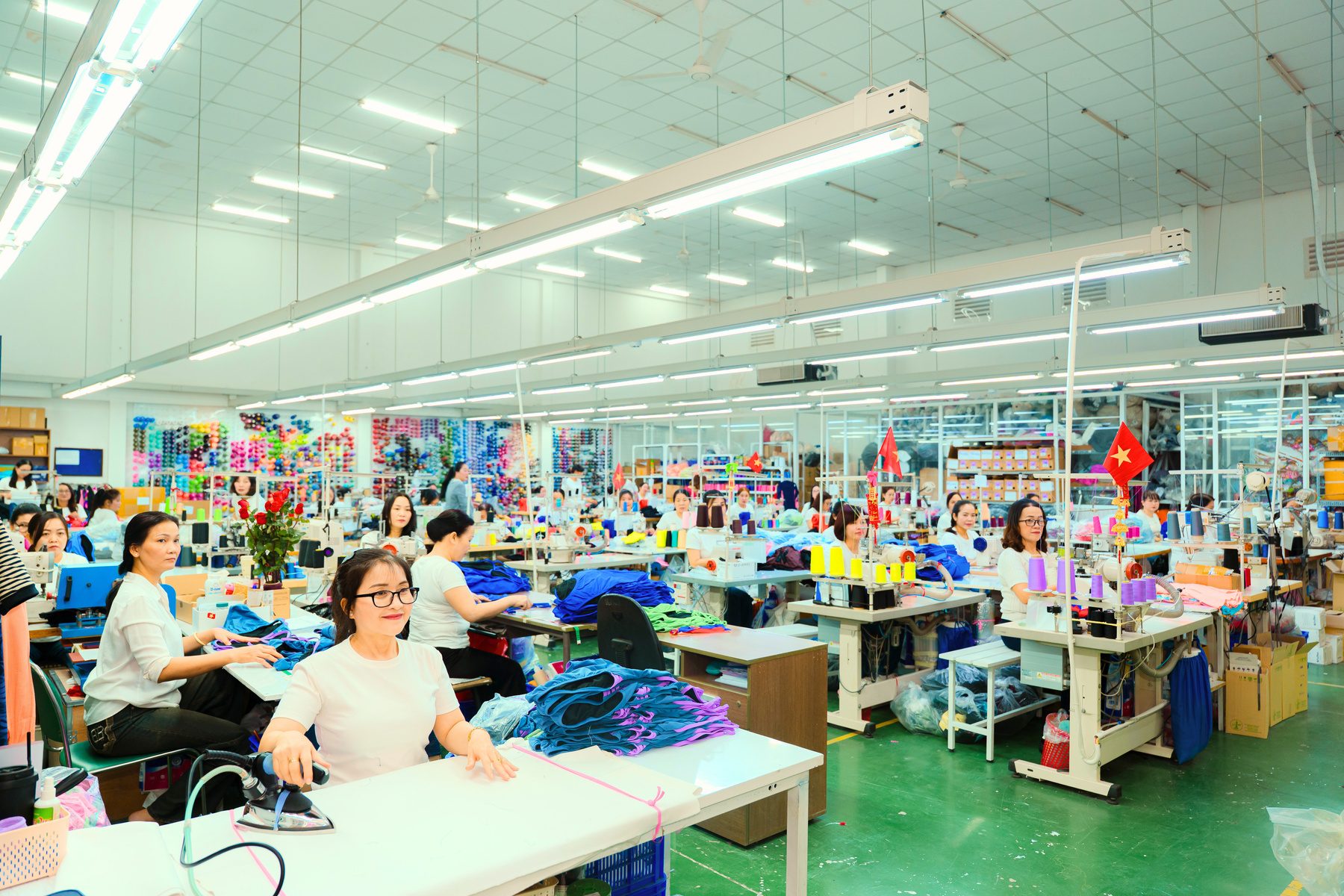 Xuân Thu manufacturing for international brands