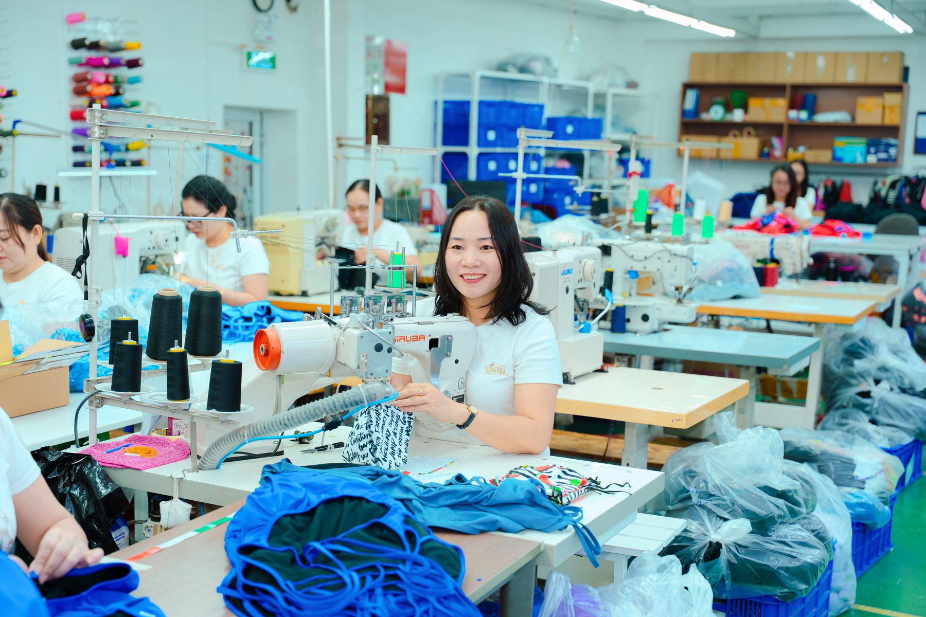 Sewing and in-line quality assurance